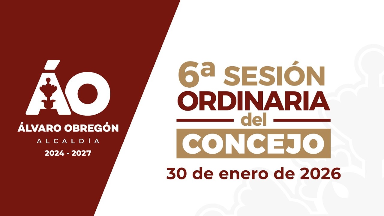 6ta Sesión Ordinaria del Concejo | 2024-2027