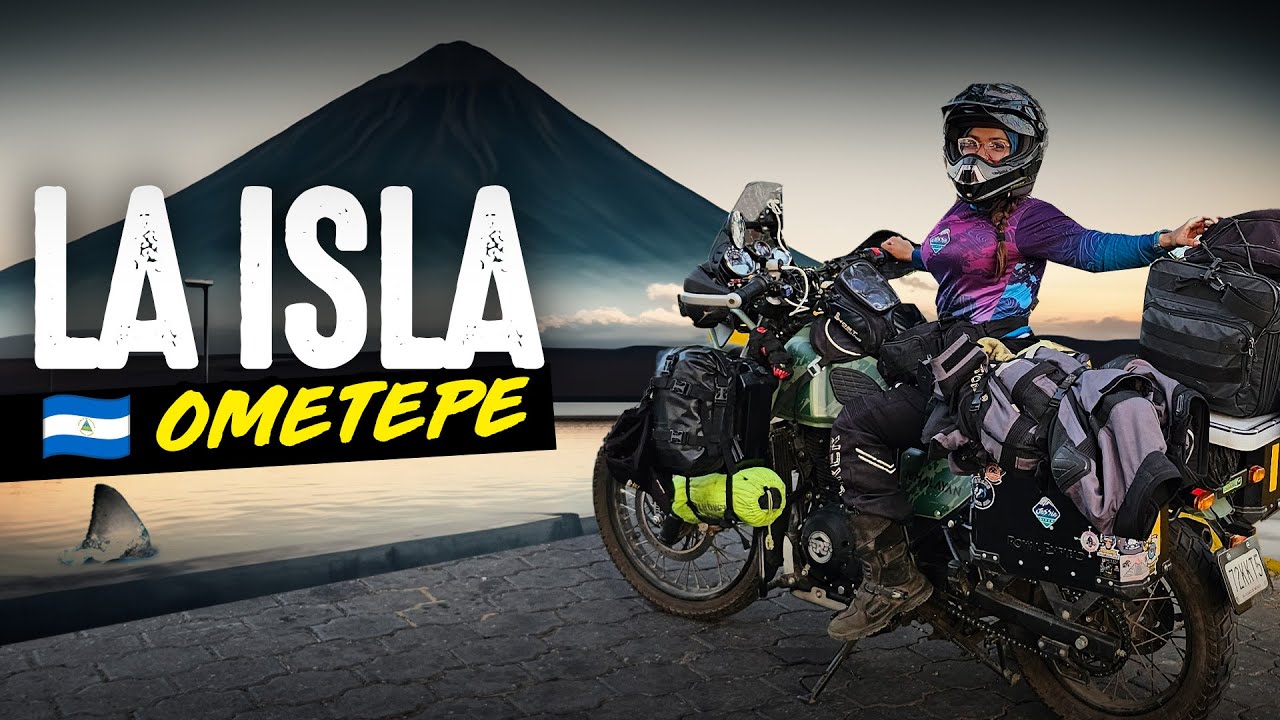 FERRY hacia la ISLA de VOLCANES en Nicaragua 🇳🇮 | T10/E25 | América en MOTO 🌎