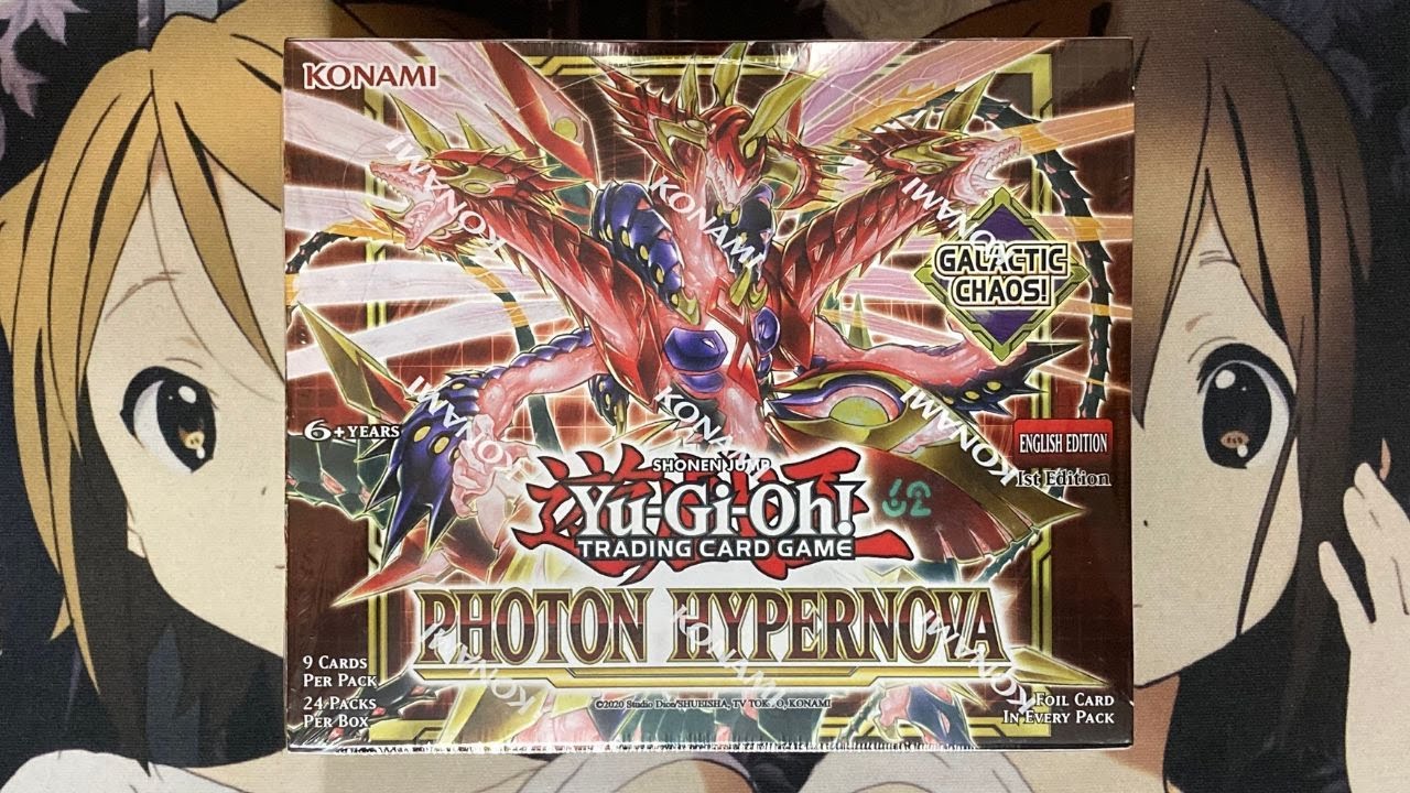 Opening My Photon Hypernova Yugioh Booster Box TCG