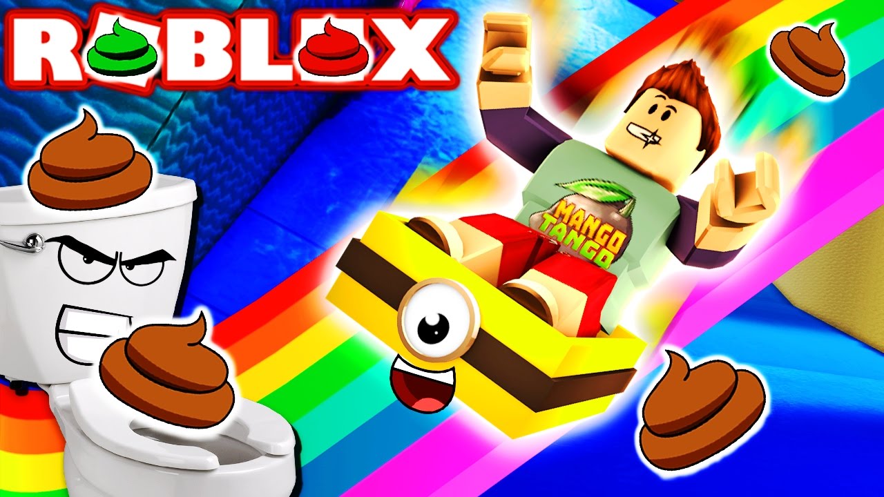 Roblox / Slide Down 999,999,999 Feet / INTO THE TOILET!