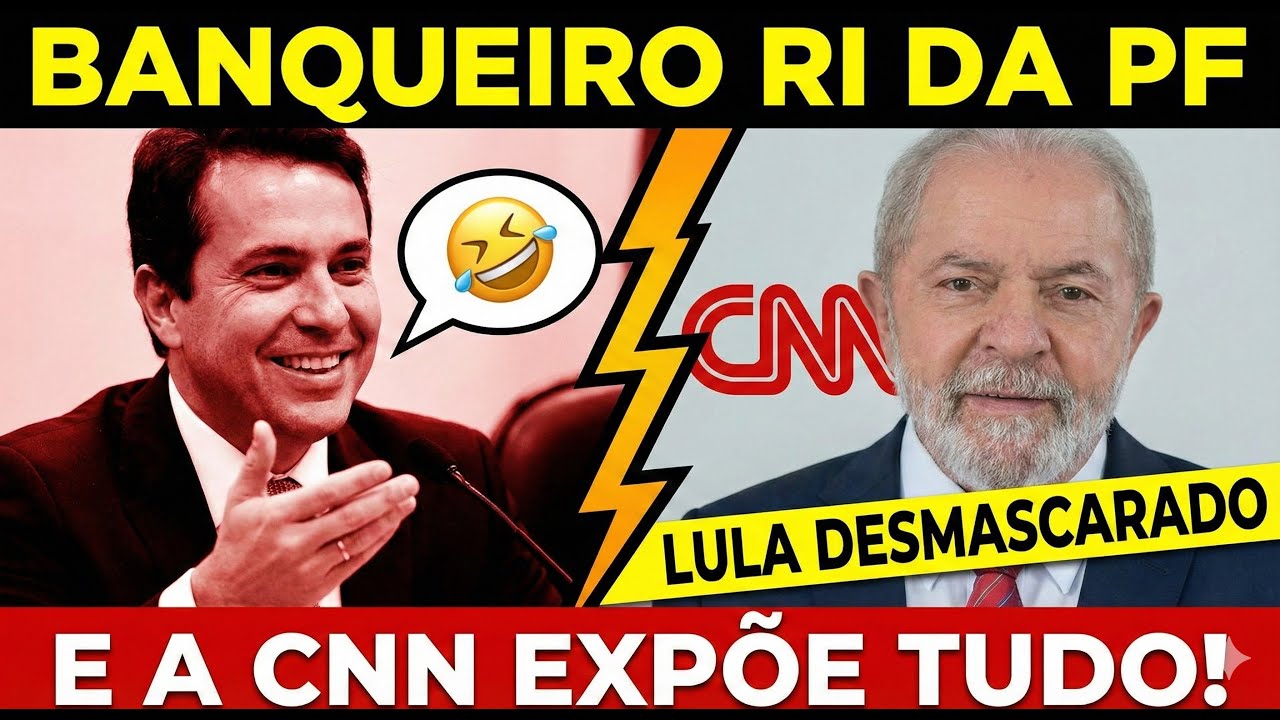 🛑 Vorcaro Debocha da PF e CNN Expõe Lula no Caso Master!