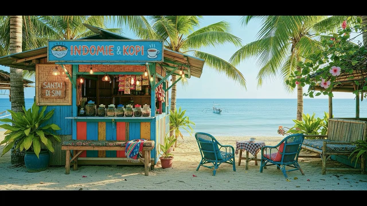 Summer Beach Lofi Mix 🌴 Coffee Chill Music for Relax & Focus