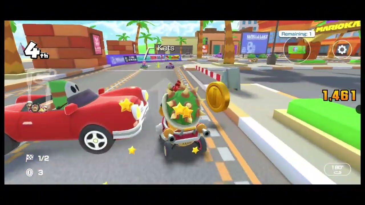 BOWSER IN COCONUT MALL | MARIO KART