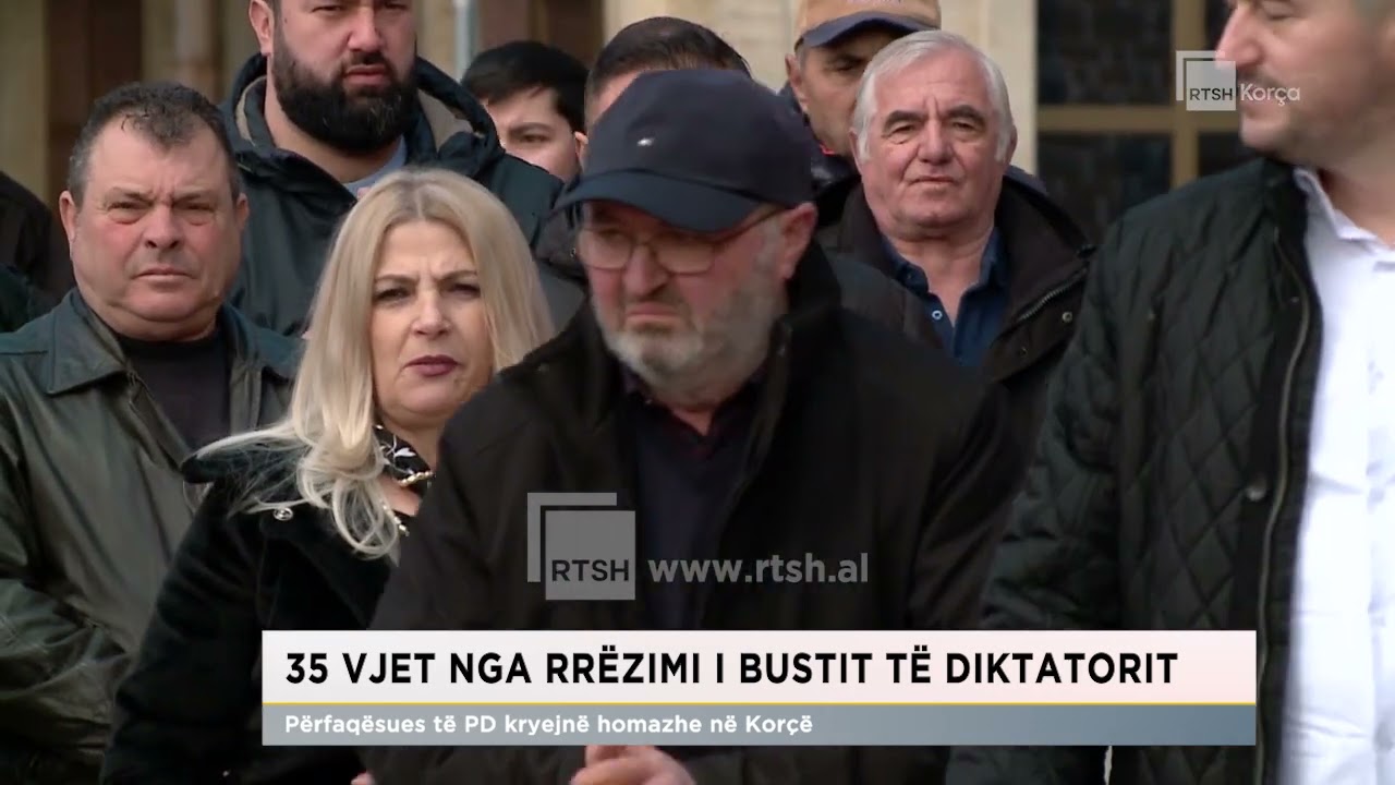35 vjet nga rrëzimi i bustit të diktatorit/ Përfaqësues të PD kryejnë homazhe në Korçë