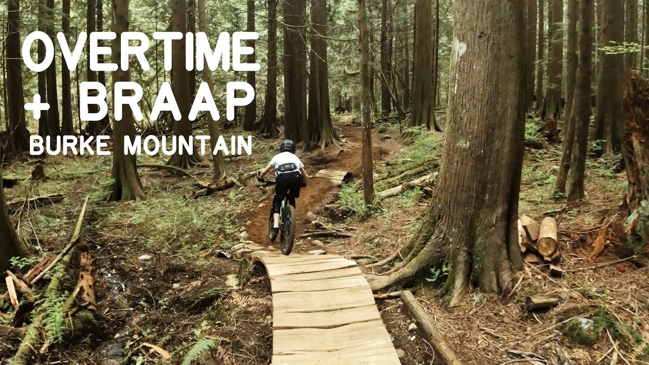 Overtime and Braap with Brock ❱ Burke Mountain ❱ Downhill Mountain Bike POV