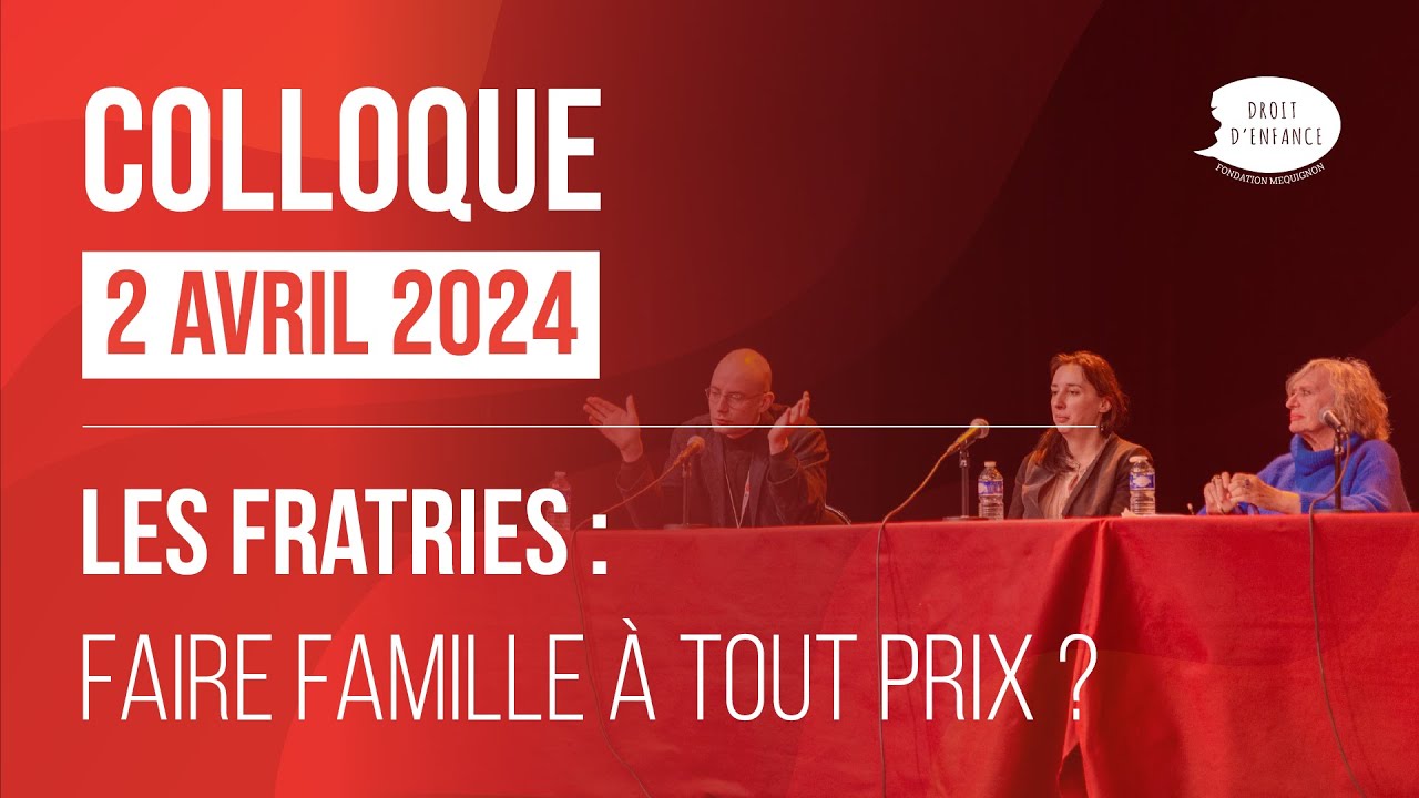 Les fratries : faire famille à tout prix ?