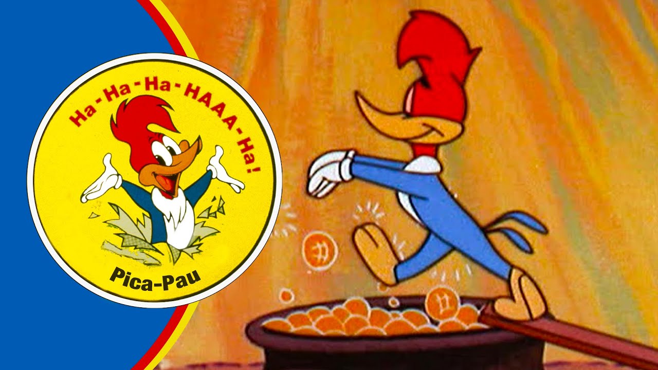 Pica-Pau está Hipnotizado! | 2.5 Horas de Episódios Antigos | Pica-Pau em Português