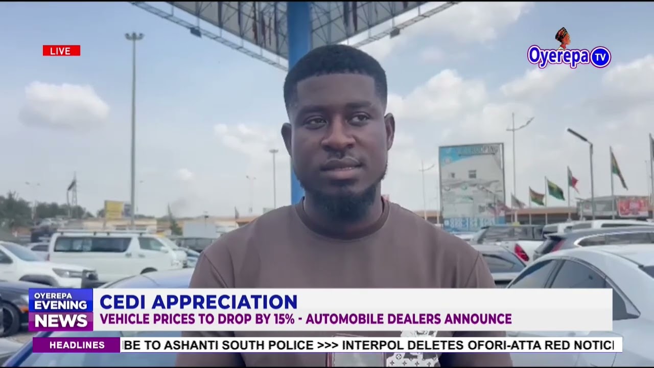 Car prices drop by 15% in Ghana 