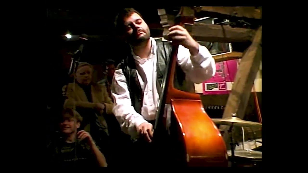 Frank Muschalle Trio im Farmhouse Jazzclub Harsewinkel im Januar 2000 - Dani Gugolz und Peter M&uuml;ller