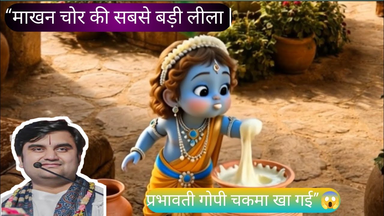 “जब प्रभावती गोपी ने ठाकुर जी को पकड़ लिया
