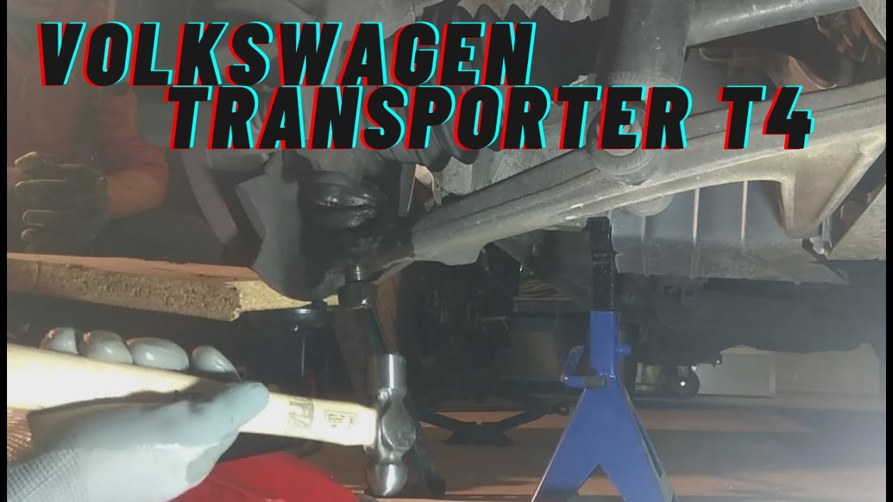 Cómo cambiar rótula suspensión VW transporter T4 Lower ball joint