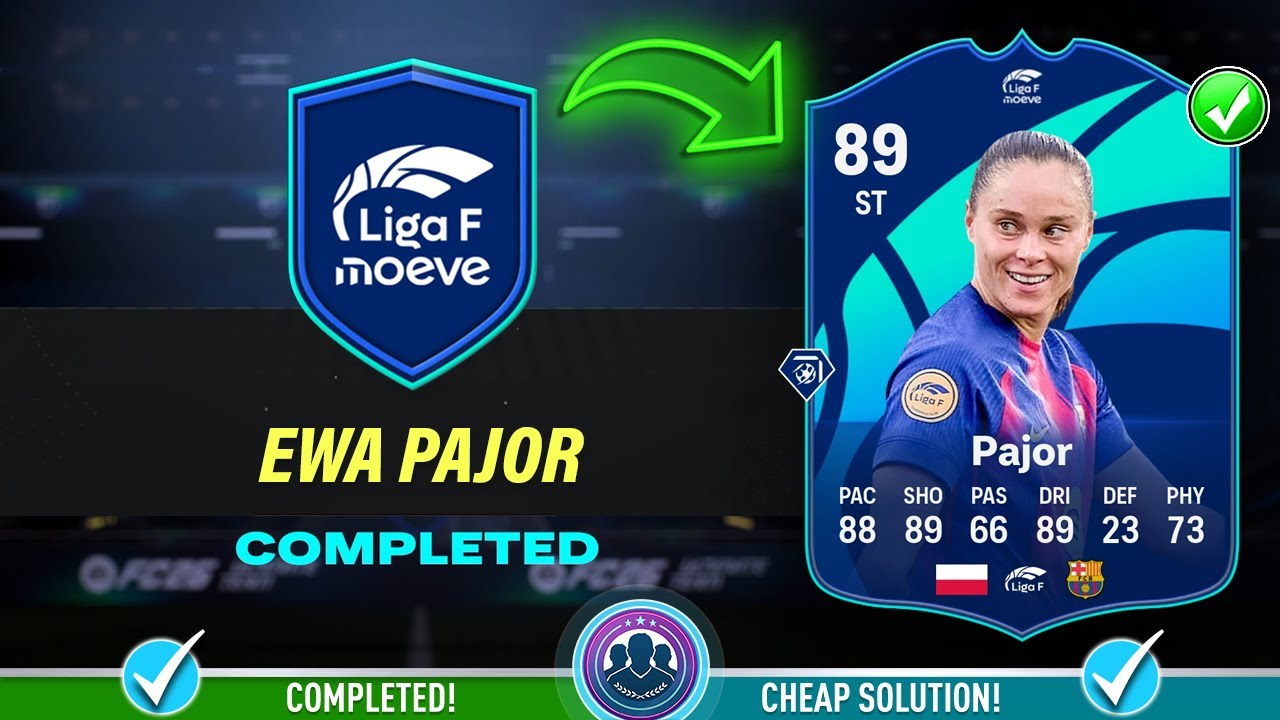 89 POTM Ewa Pajor SBC Solution - Cheap Solution & Tips - FC 26
