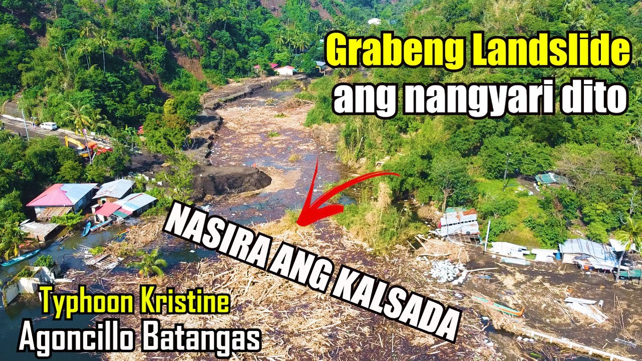 BAYAN NG AGONCILLO BATANGAS HINDI DIN NAKALIGTAS SA HAGUPIT NG BAGYONG KRISTINE MAY MGA NAWAWALA PA