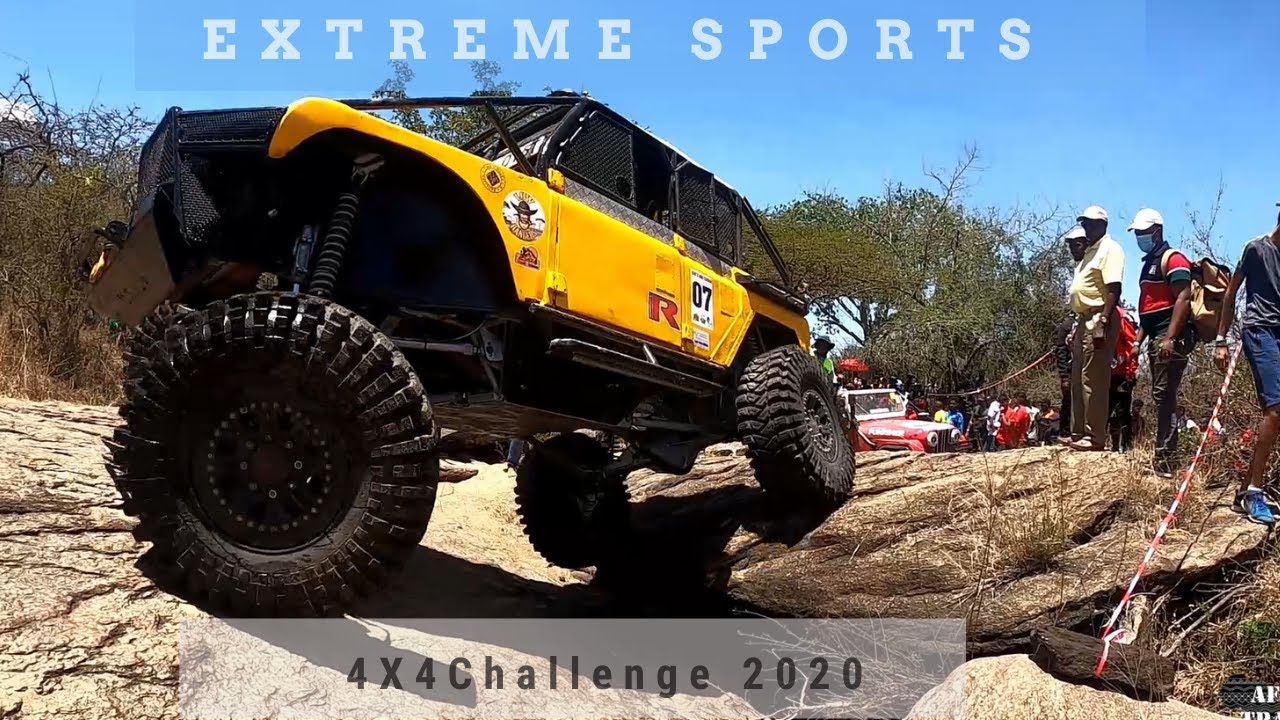 Extreme Sports || Lukenya Hills 4x4 Off-road Challenge Nairobi Kenya || GoPro