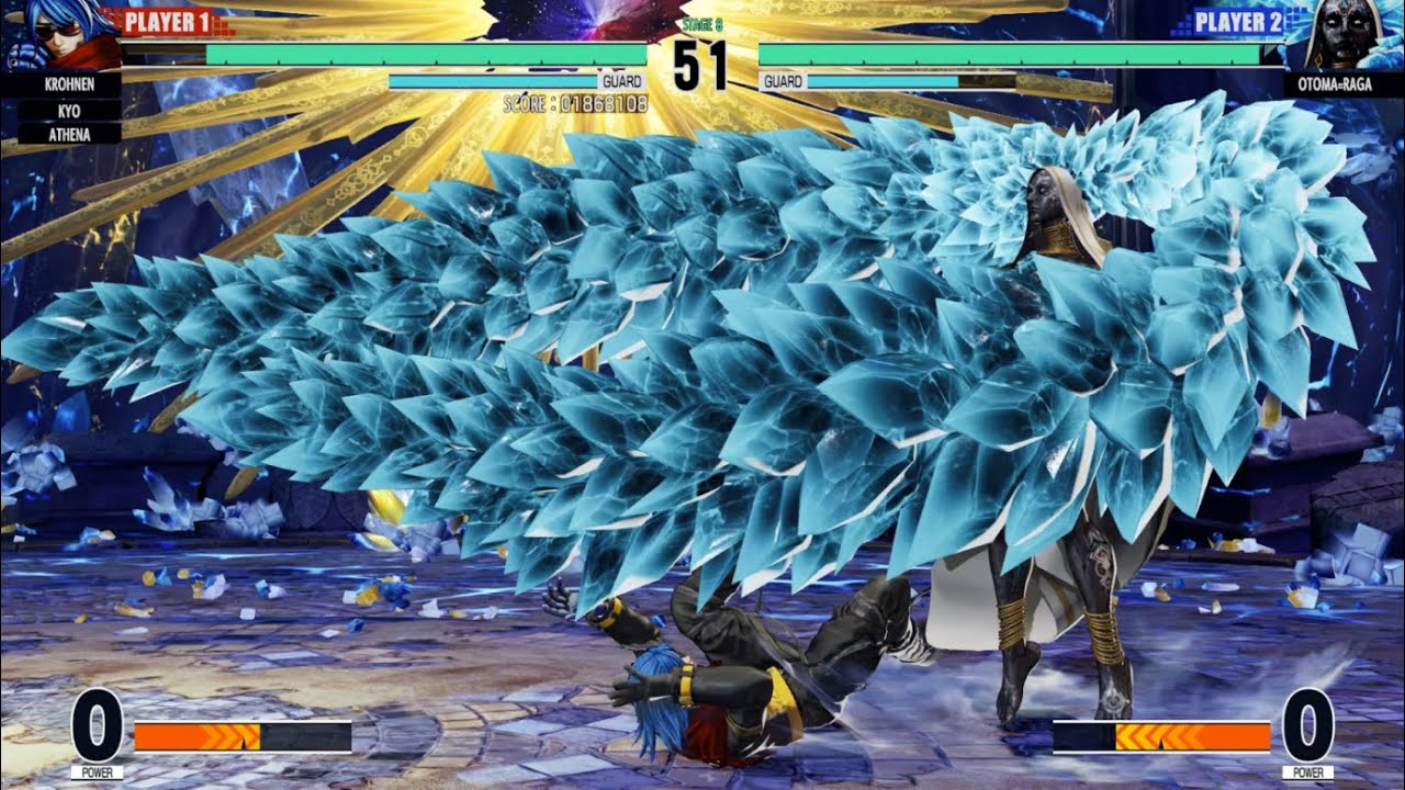 KOF XV Final Boss Otoma=Raga (CPU Level 5)