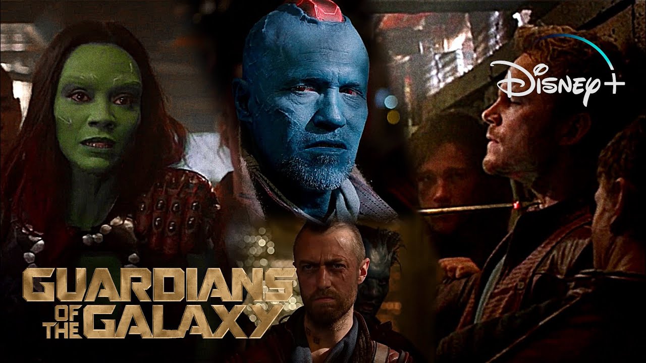 Guardians Of The Galaxy | Yondu Captures Peter Quill Scene | Disney+ [2014]