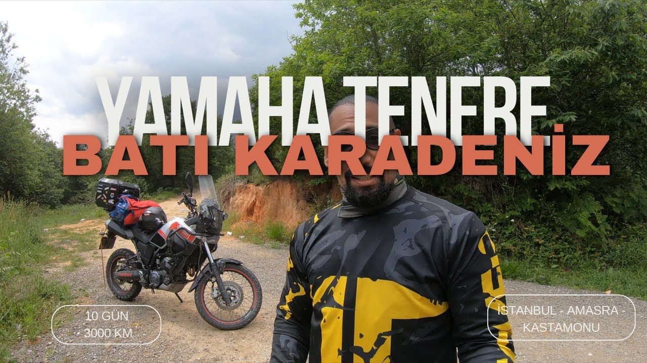 Batı Karadeniz Turu - Yamaha XT Z Tenere 660 - Amasra Safranbolu Devrek