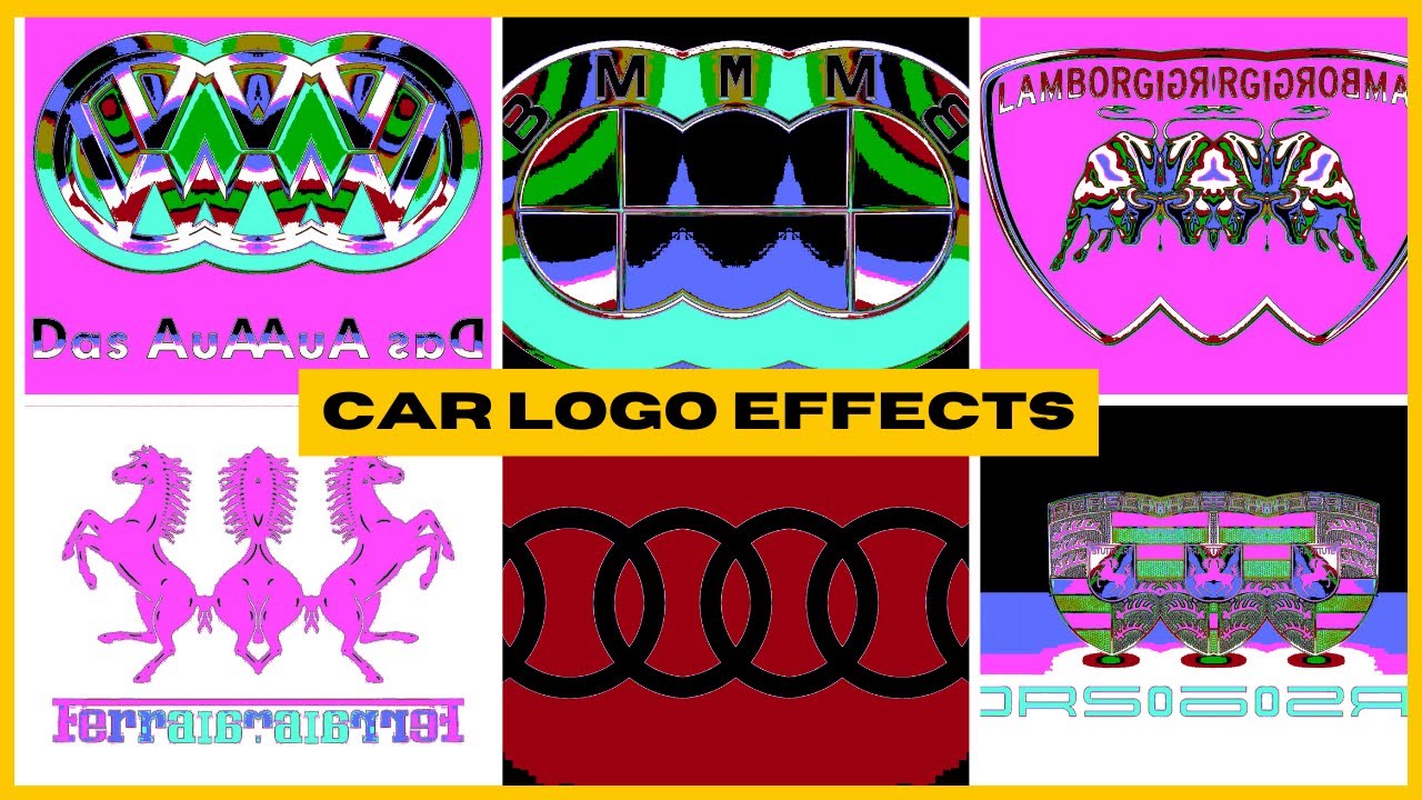(PARODY) CAR LOGO ANIMATIONS IN G MAJOR 106 + W MAJOR EFFECT  - TEAM BAHAY VIDEO EFFECT EDIT