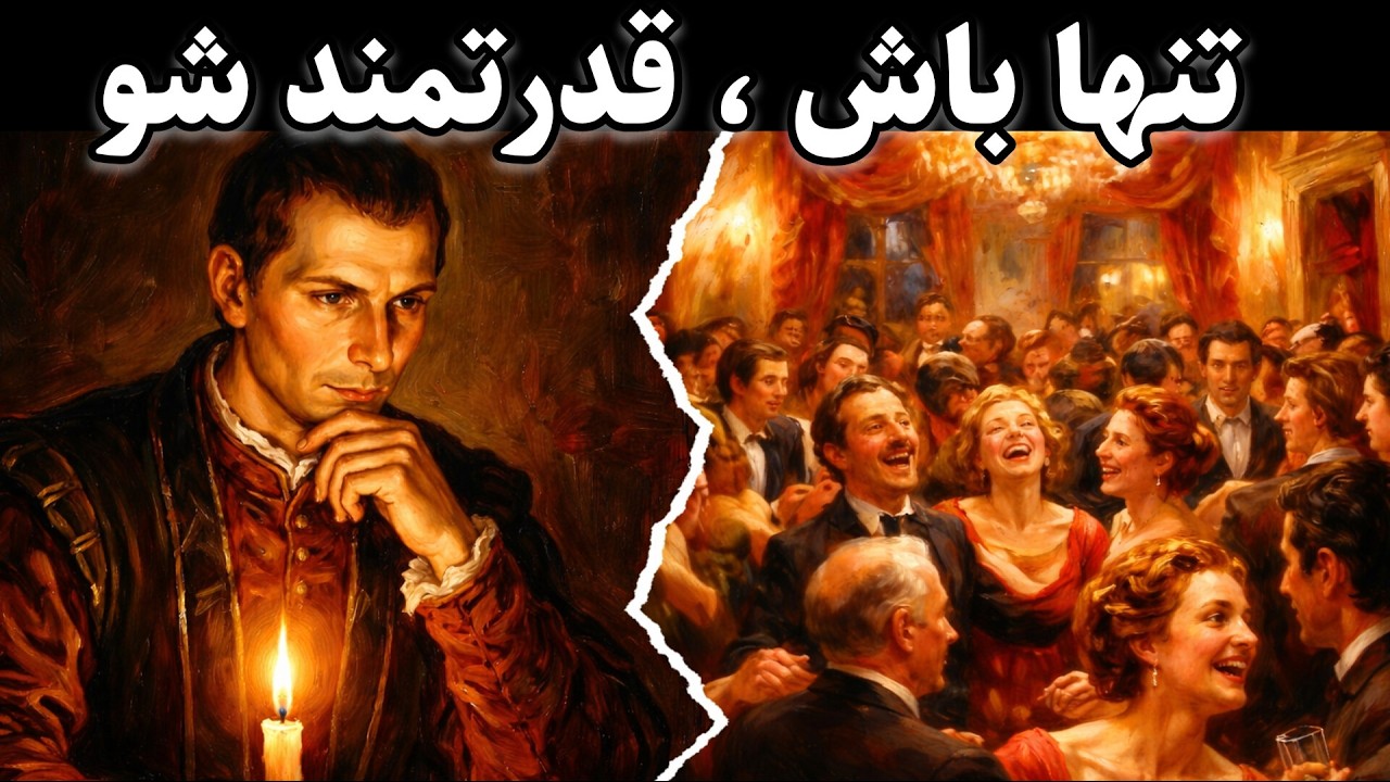«اگر تنهایی، یعنی داری کار درست رو انجام میدی — ماکیاولی توضیح می‌دهد چرا»