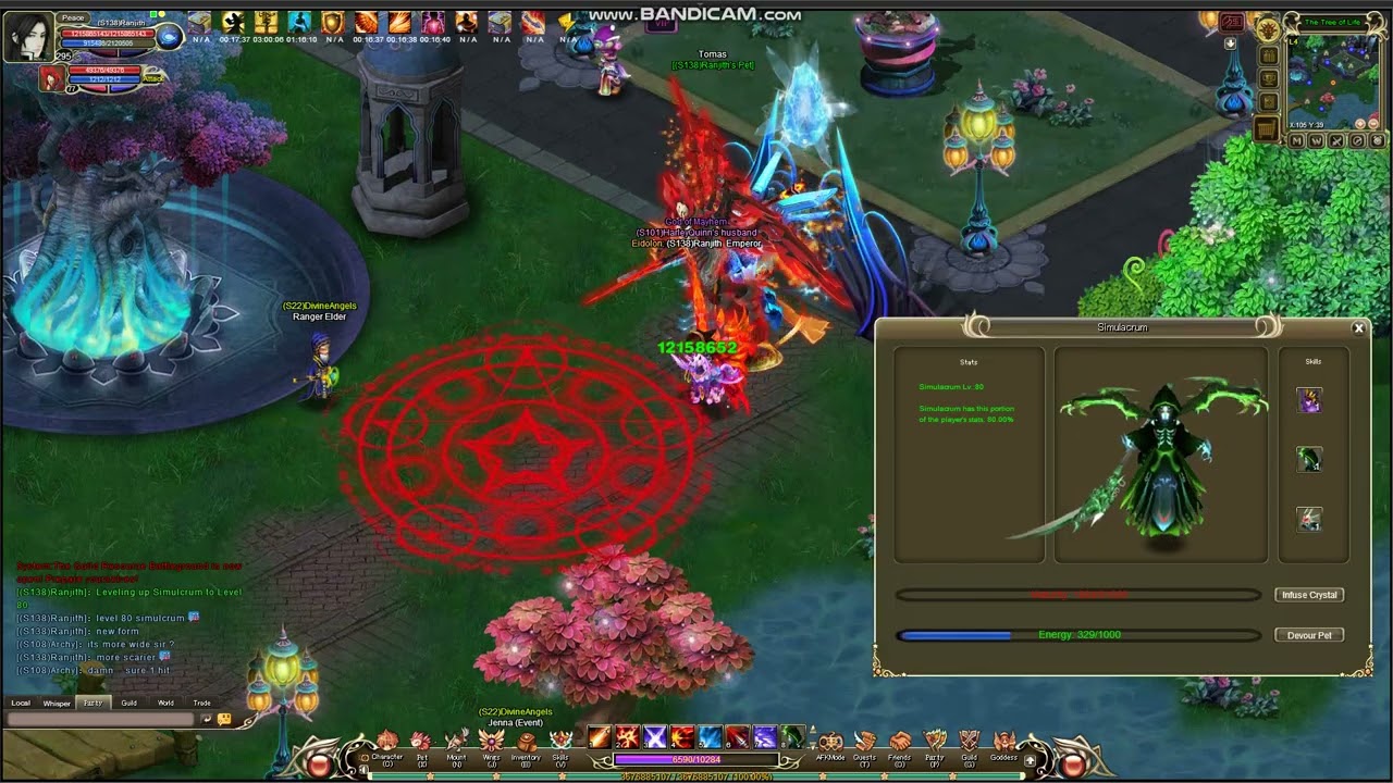 Crystal Saga  Simulacrum bug. (R2 fix)