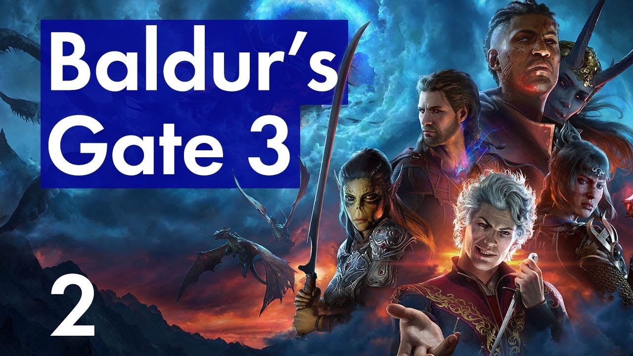 Прохождение Baldur's Gate 3 - 2 - Побег и Крушение