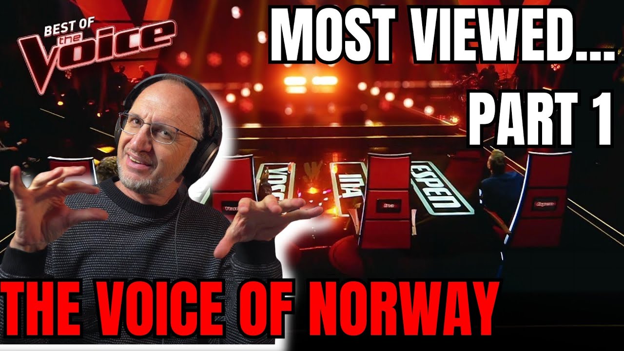 Vocal Coach Analysis: TOP 10 MOST VIEWED auditions on The voice of Norway - what's in their water?!