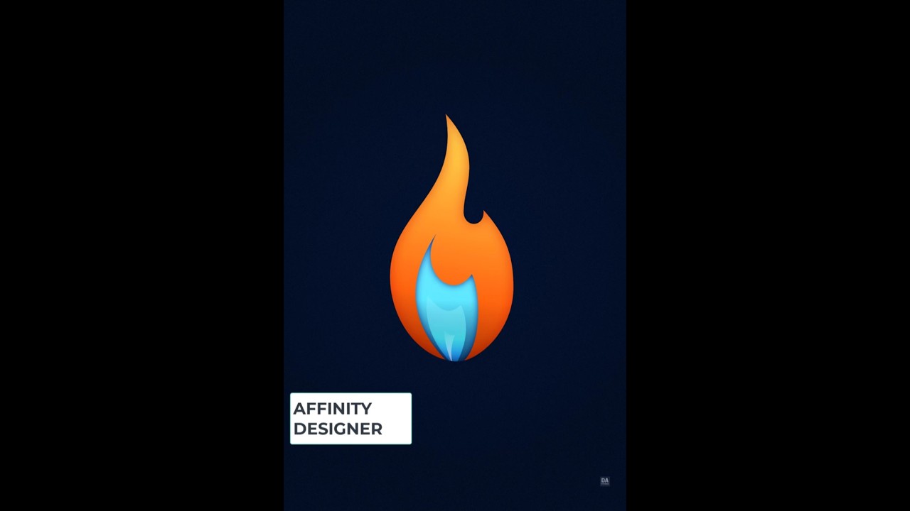 How to Design a VIBRANT Fire Logo in Affinity Designer