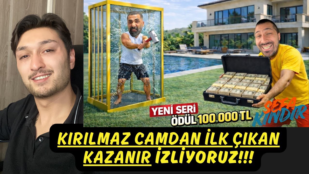 STEEL l SEFA KINDIR, KIRILMAZ CAMDAN İLK ÇIKAN KAZANIR İZLİYORUZ!! #Steelgame #Ahmetceljk