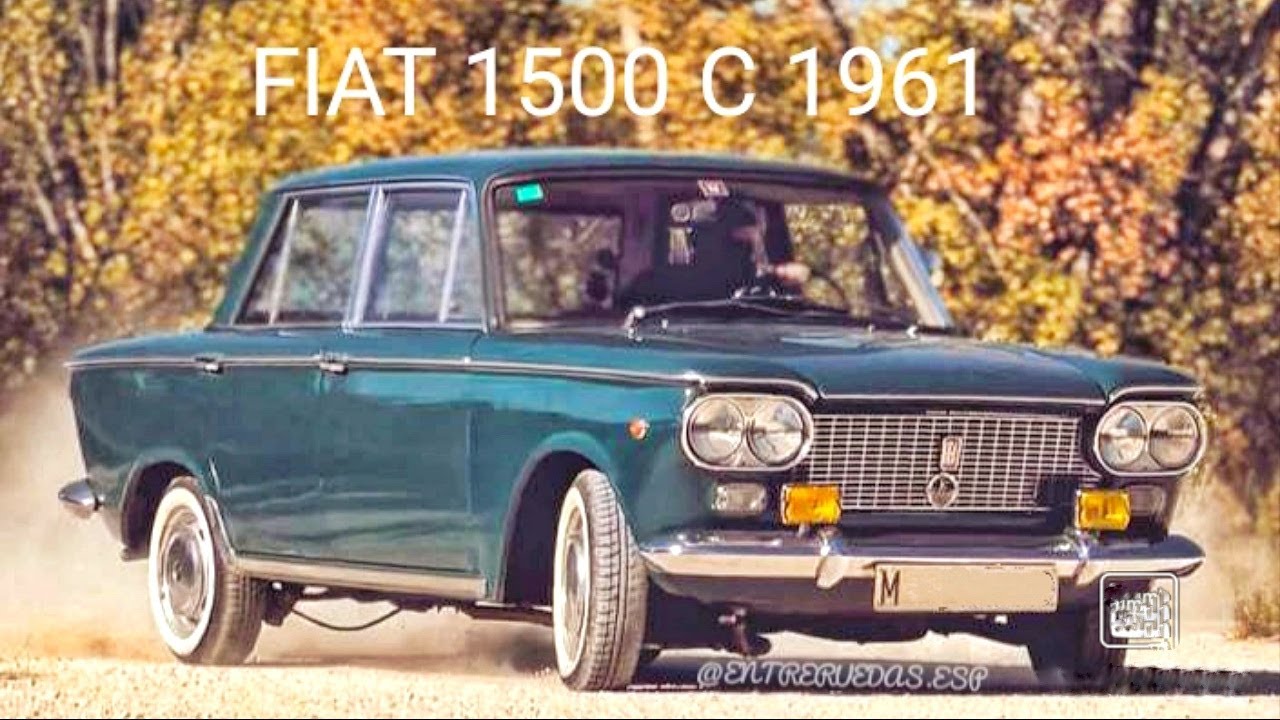 FIAT 1500 C 1961 pure italian sound