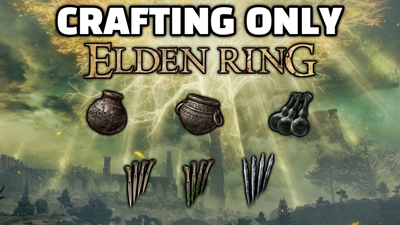 Elden Ring, but I forgot to bring a weapon - Elden Ring Crafted Items Only [1/3]