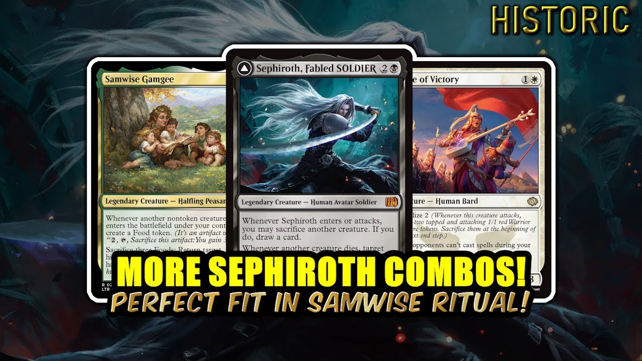 Sephiroth Too Perfect In Samwise Ritual!  – Abzan Samwise Ritual | Historic BO3 | MTG Arena