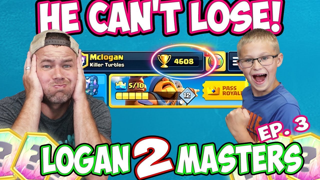 MY SON CAN'T LOSE! LOGAN to MASTERS Ep. 3