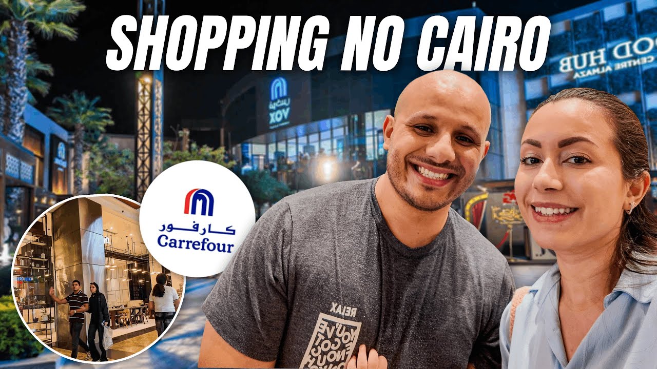 COMO É UM SHOPPING no EGITO? Noite de Compras no Cairo🛍️