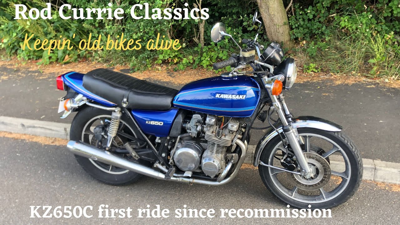 KZ 650C ( yes THAT one)  first ride out