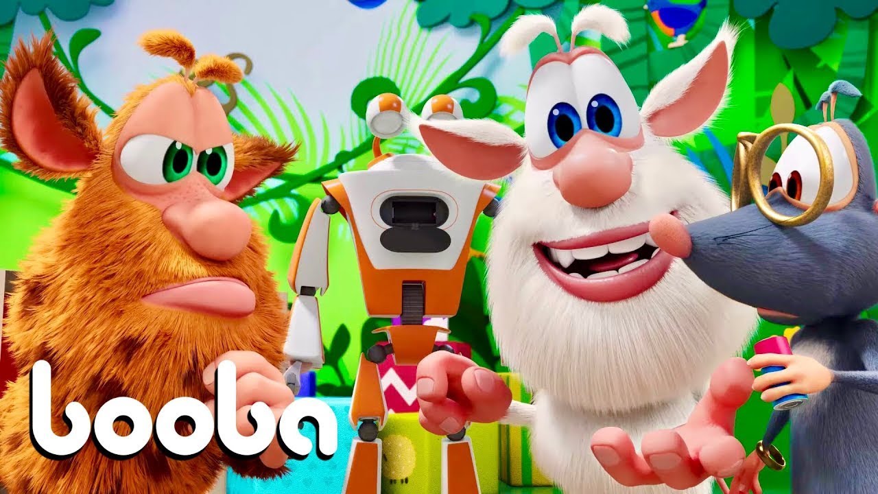 Booba 🤖 El Robot 🤖   Dibujos Animados Divertidos para Bebés