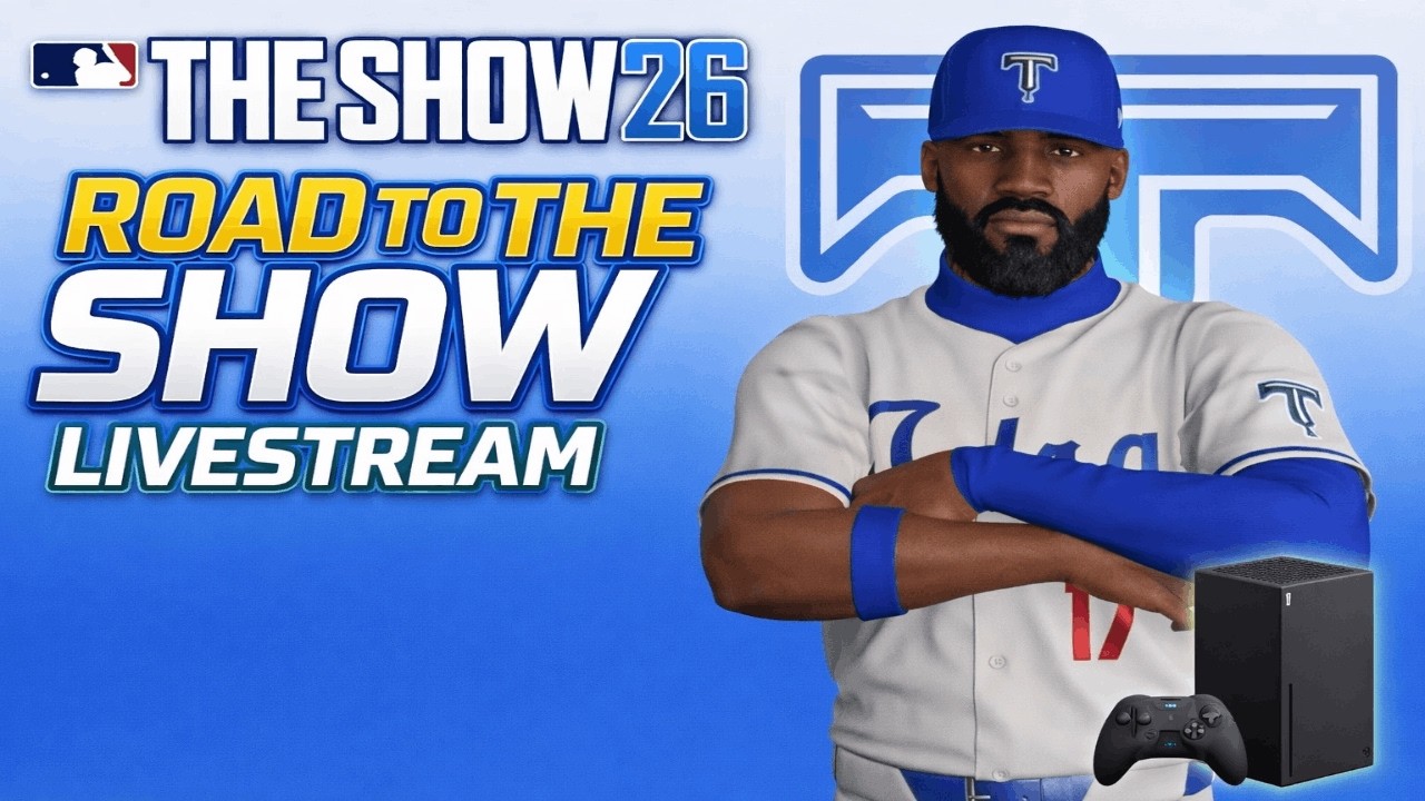MLB The Show 26 RTTS Grind! Road to the Majors w/ Tulsa Drillers | Live 3/17 (Xbox Series X|S)