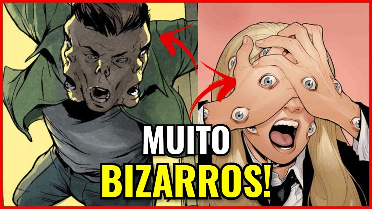 OS MUTANTES MAIS BIZARROS, NOJENTOS E INÚTEIS DA MARVEL!