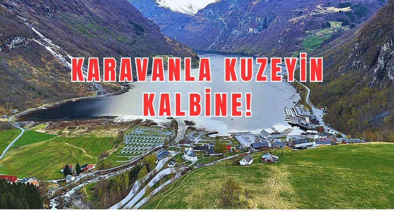 KARAVANLA KUZEYİN EN GÜZEL FİYORDU GEİRANGER KAMPI-ELEKTRİKLİ ARABAYLA KARAVAN ÇEKTİK GERÇEK MENZİL?