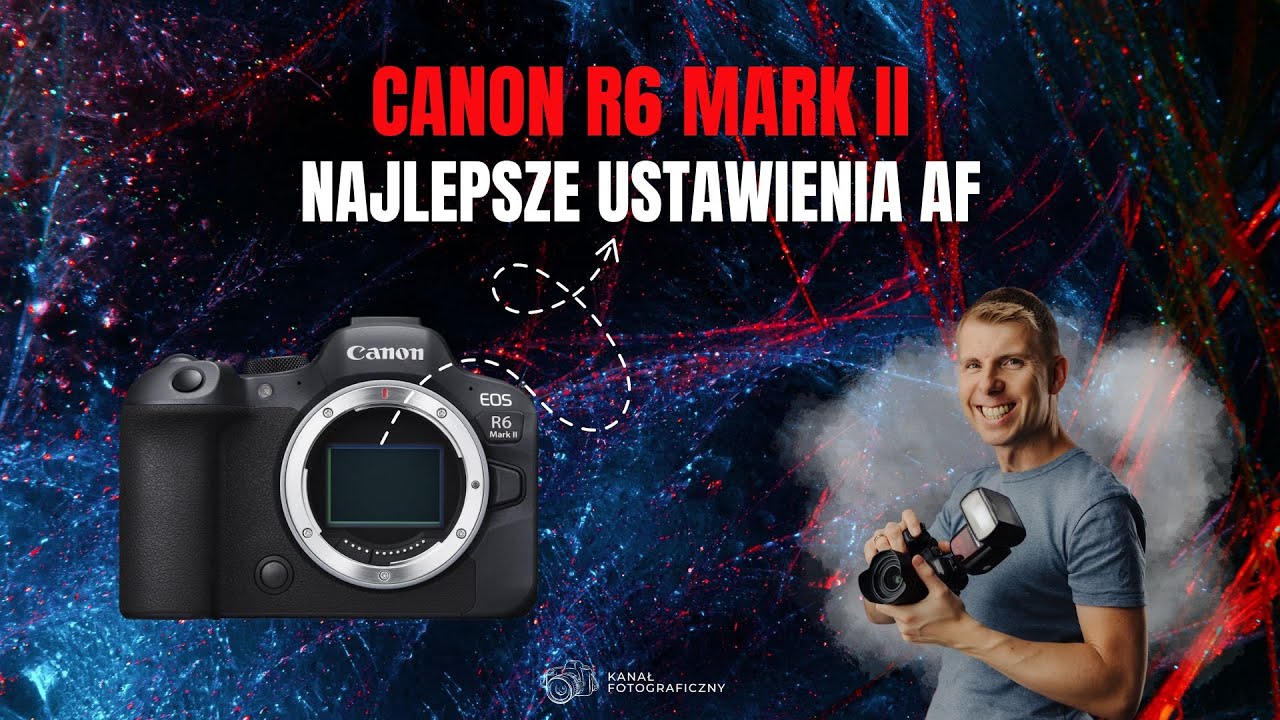 Canon R6 Mark II - Najlepsze ustawienia AF czyli jak skonfigurować AutoFocus w aparacie Canon R6II