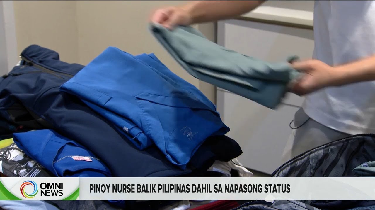 Pilipinong nurse sa Ontario balik Pilipinas matapos mawalan ng status sa Canada | OMNI News Filipino