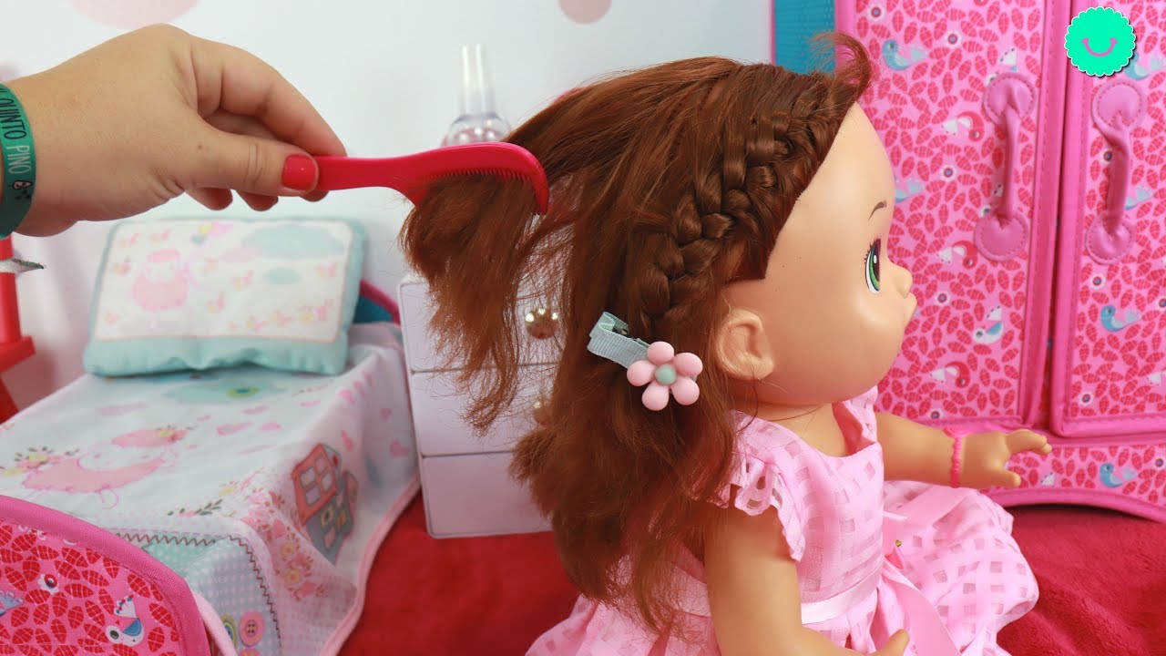 Peinados para la muñeca SARA Baby Alive
