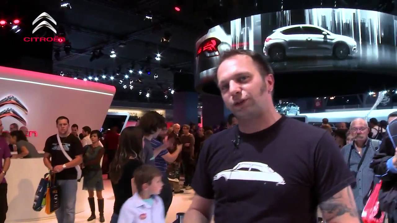 Citro&euml;n - Live at Paris Motorshow 2012 con Jan Gleitsmann