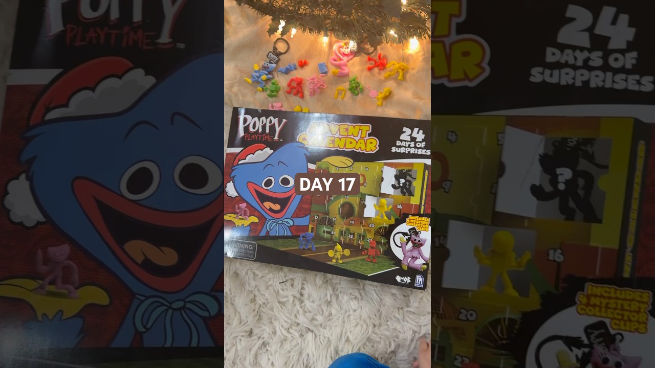 DAY 17 Unboxing Poppy Playtime Advent Calendar
