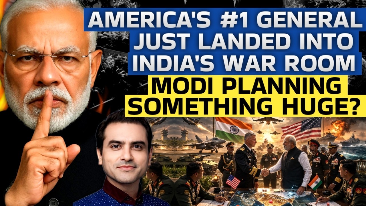 AMERICA'S #1 GENERAL JUST LANDED INTO INDIA'S WAR ROOM
