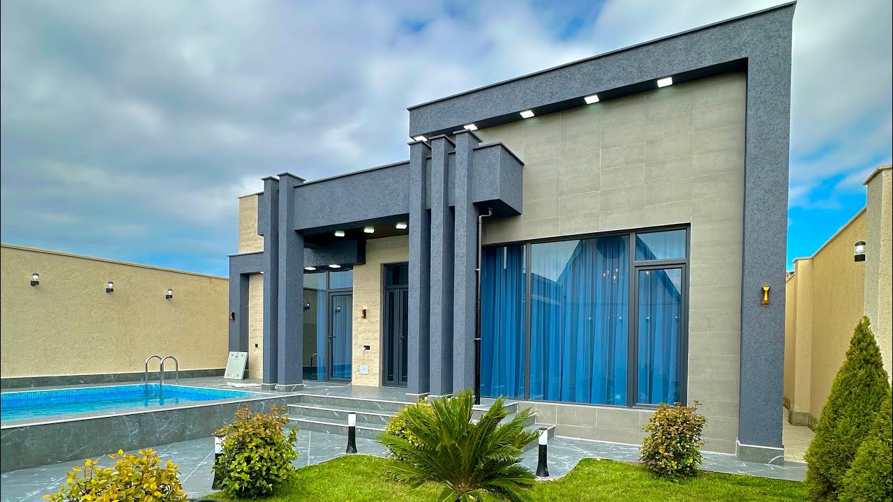 MERDEKANDA MODERN LAYIHELI BAG EVI 