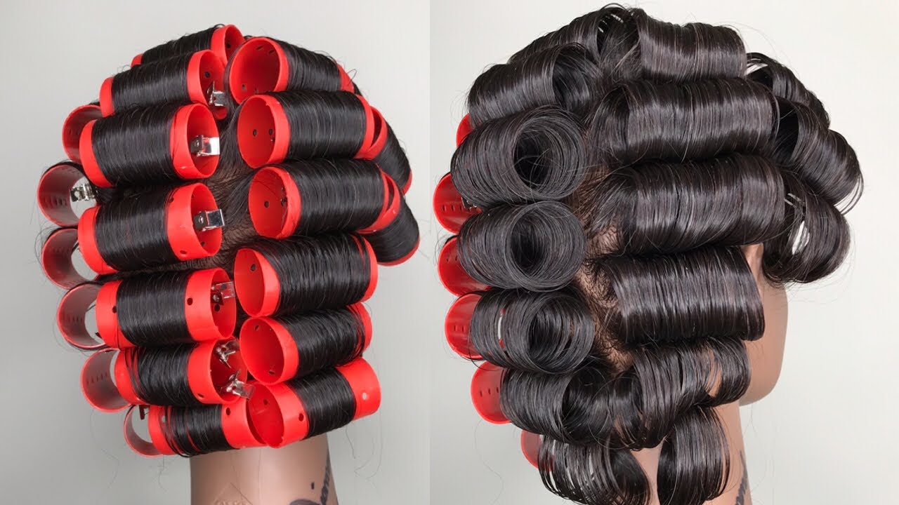 FLAWLESS ROLLER SET FOR 4A NATURAL HAIR | Using less heat helps you retain your natural curl pattern