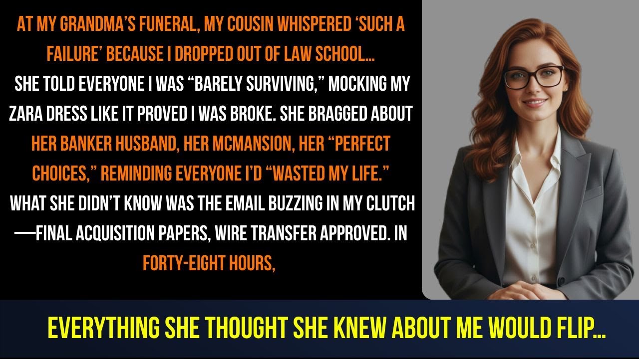My cousin called me a failure at the funeral — until she learned I made $3.4M in stock options.”