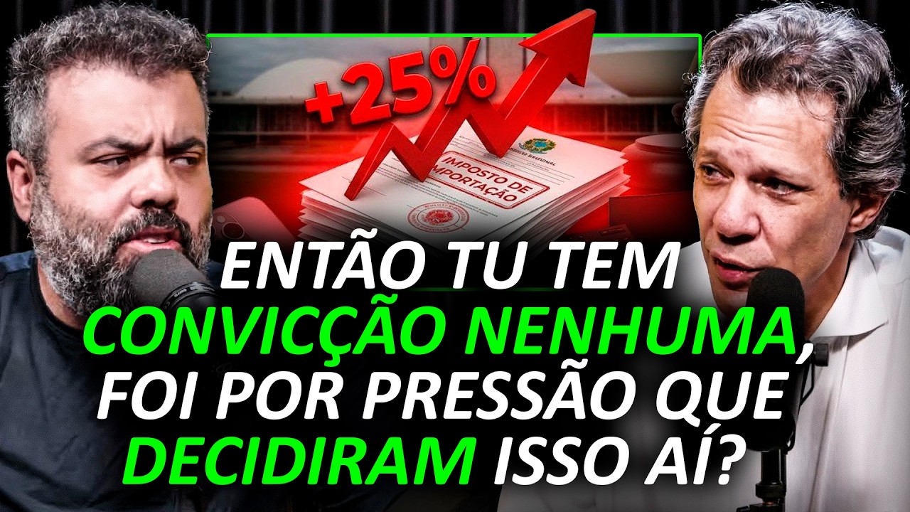 MAIS IMPOSTO em CELULARES e ELETRÔNICOS: HADDAD ESCLARECE no FLOW