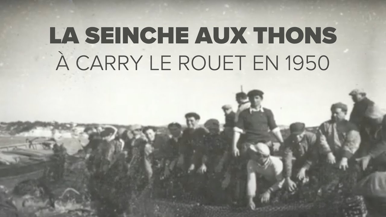 La seinche aux thons à Carry le Rouet en 1950