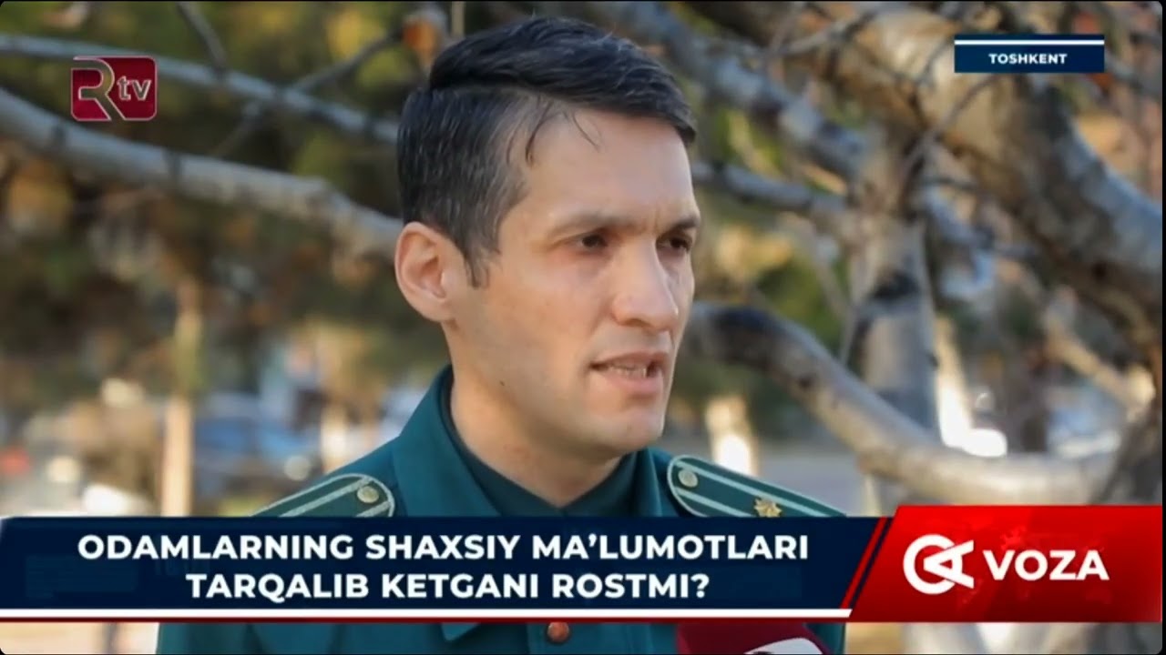 Odamlarning shaxsiy ma'lumotlari tarqalib ketgani rostmi? (Toshkent)